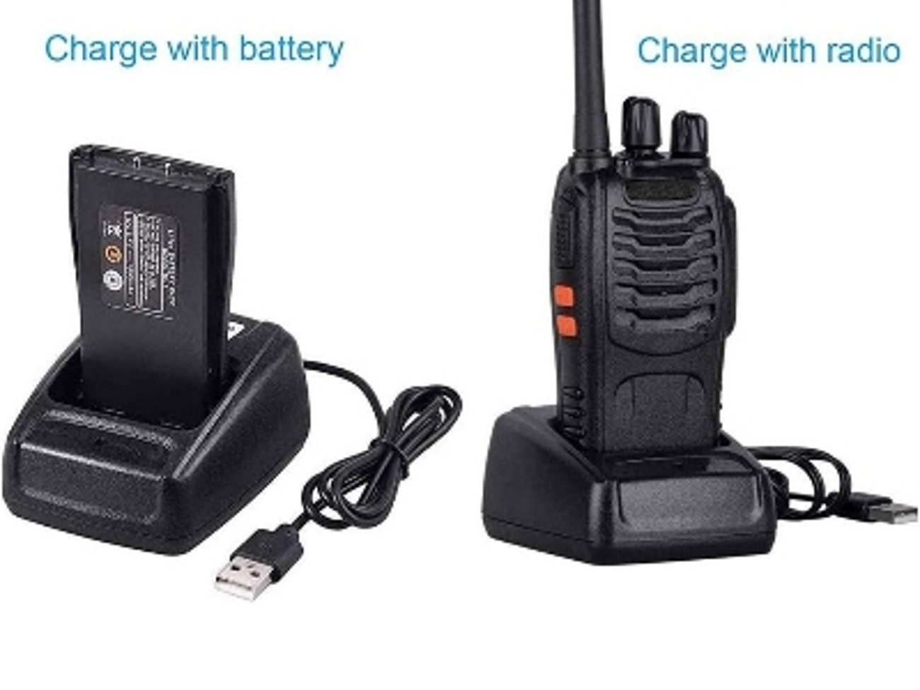 2 walkie talkie 