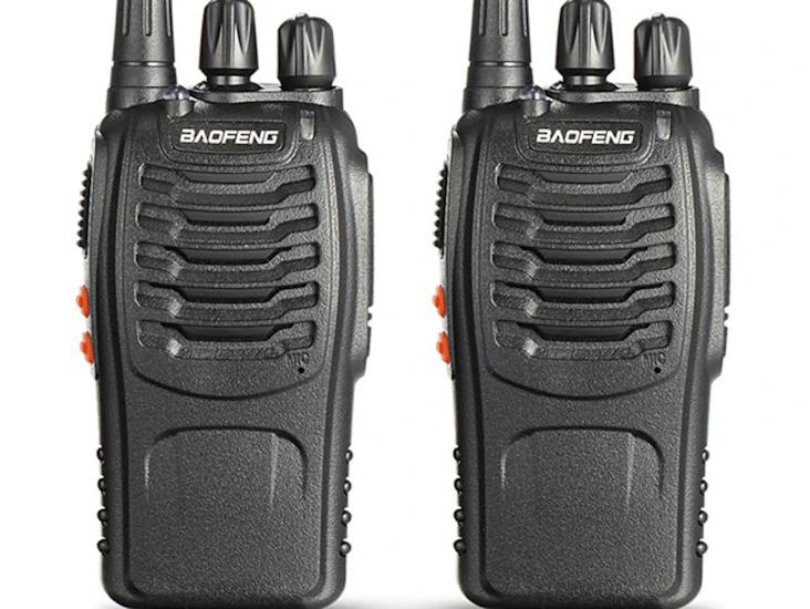 6x 2 way radio set