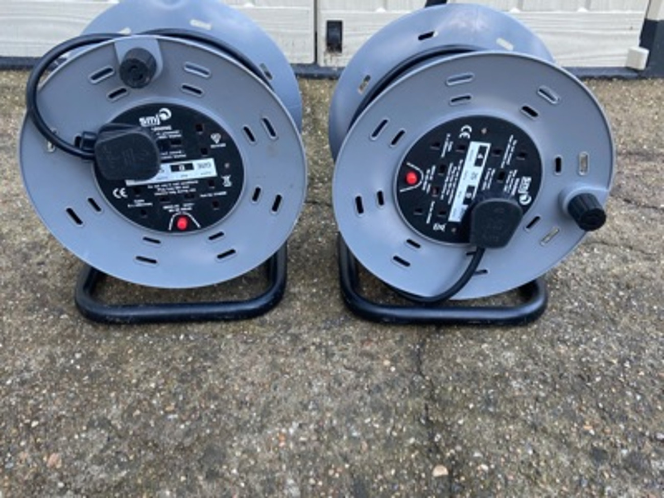 2 x 25m 4 socket extension reel