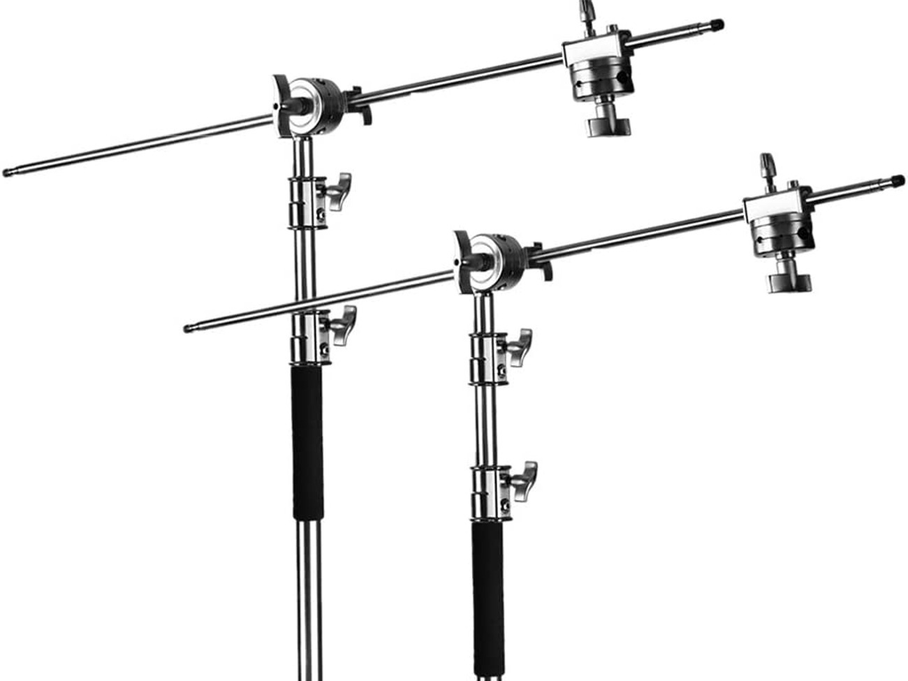 3 x 40" c stand with arm & knuckles