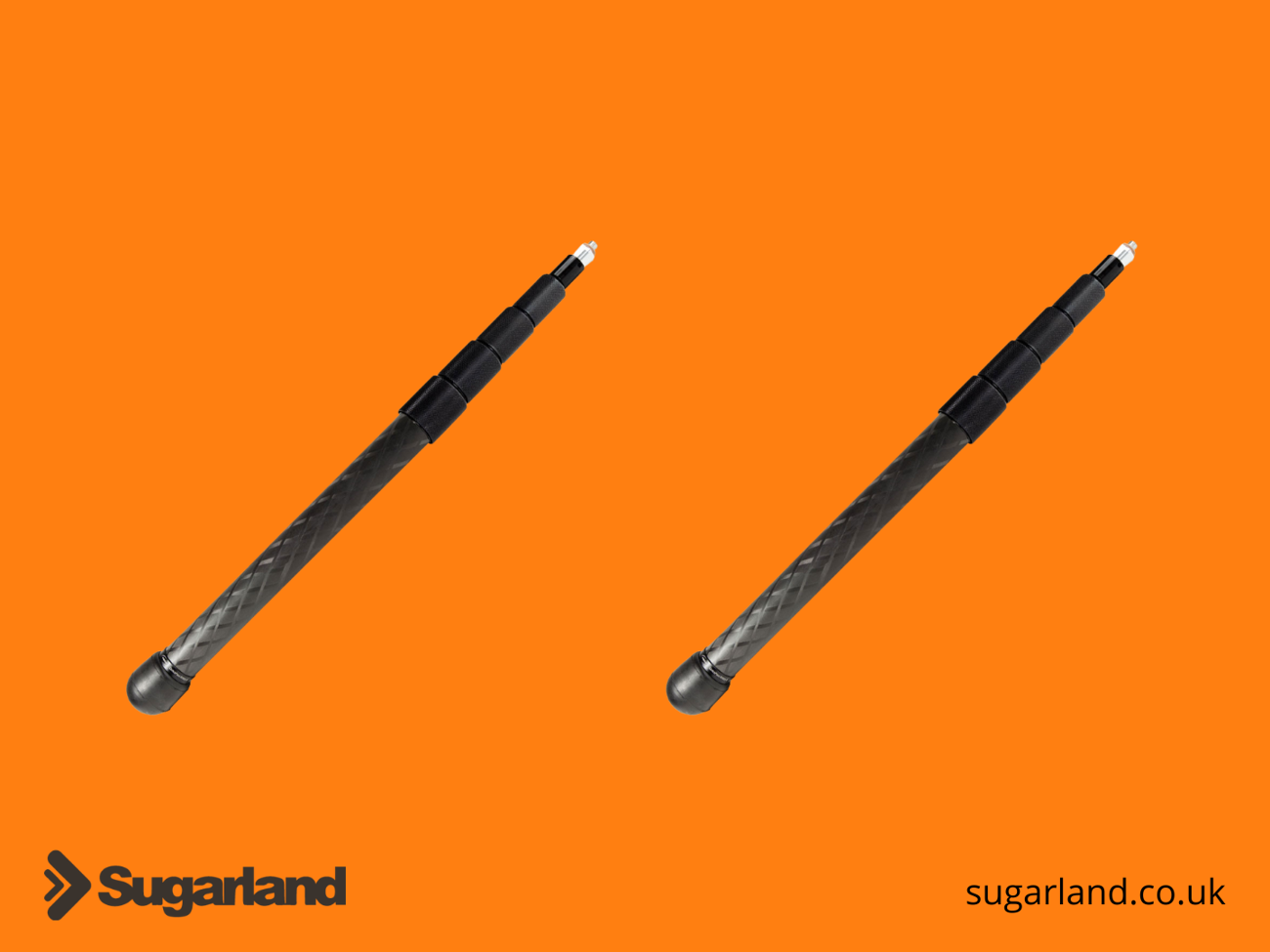 2 x carbon fibre boom pole