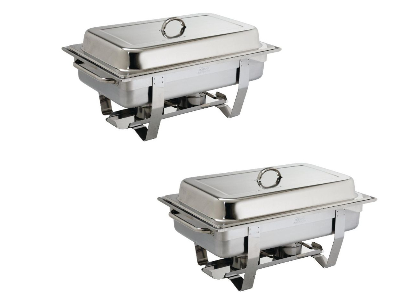 2 x chafing dishes
