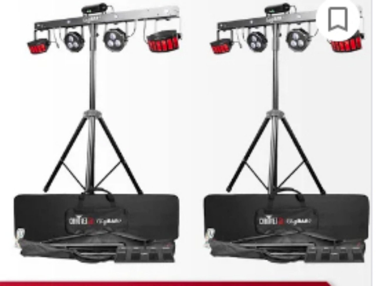 2 x chauvet gigbar 2