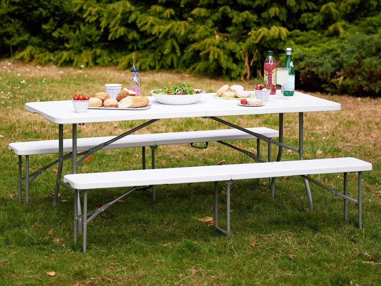 2 x folding bench
