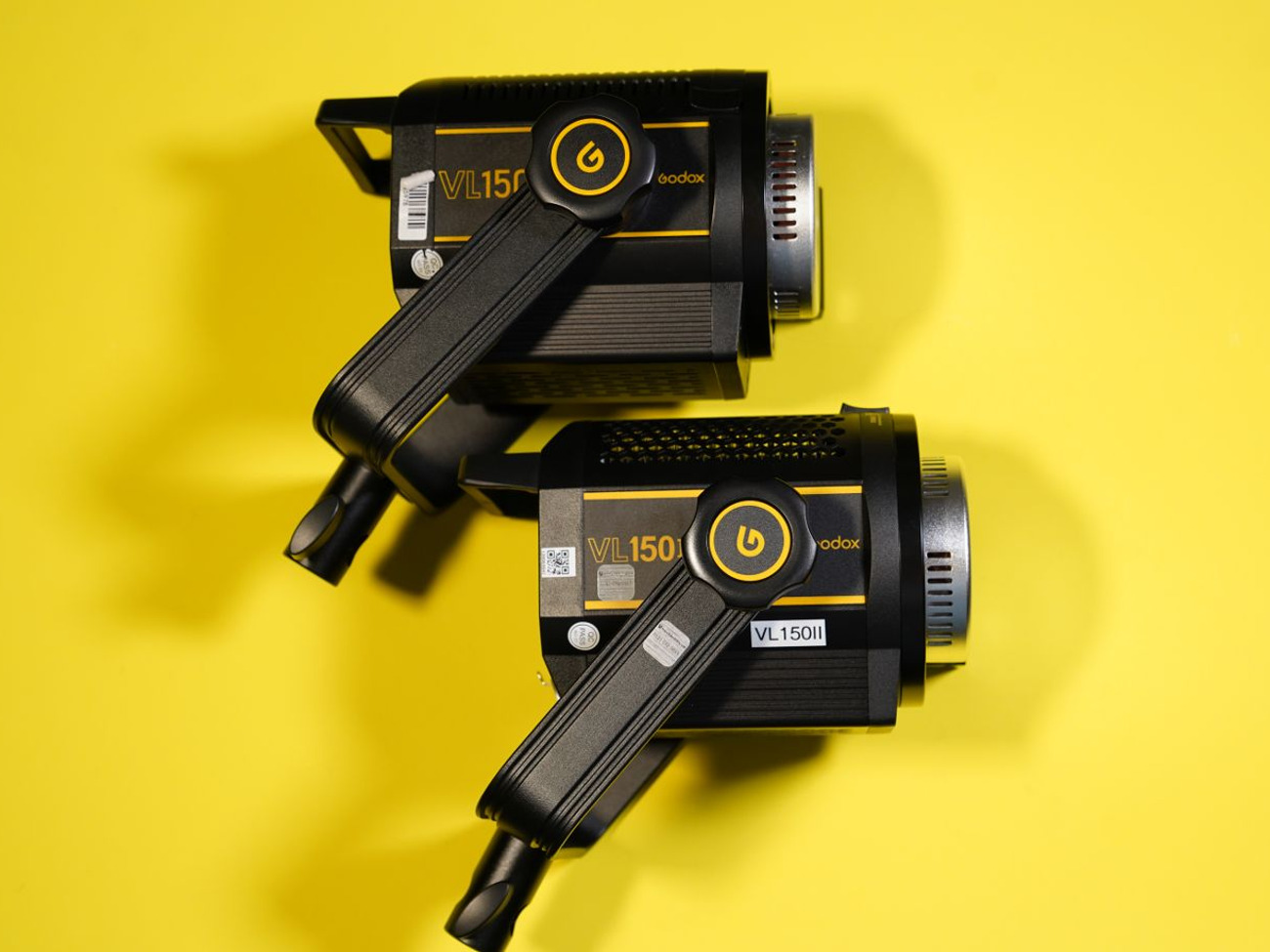 2 x godox vl150ii 165w led studio video light led