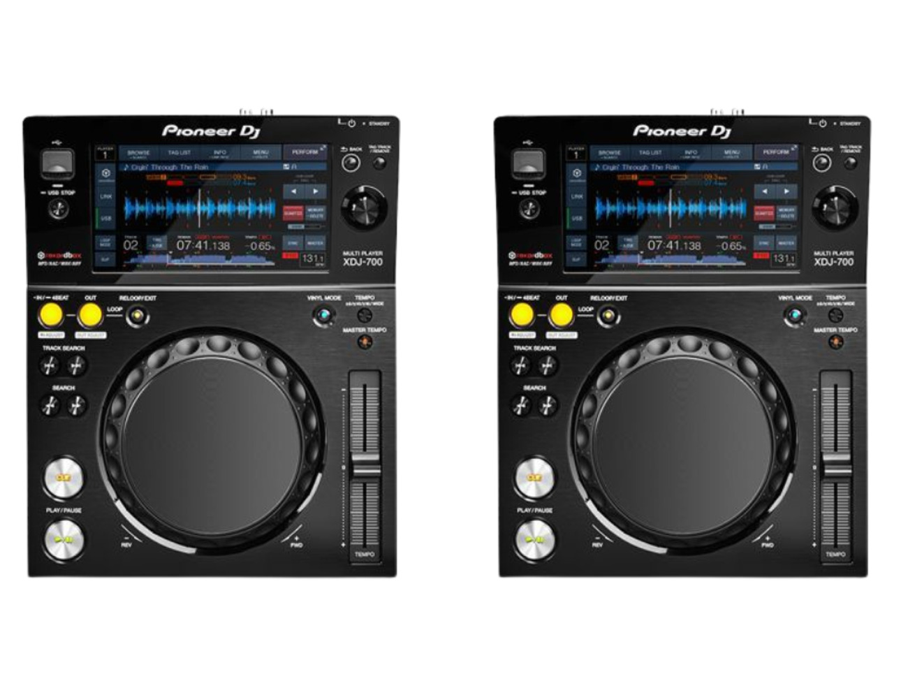 2 x pioneer xdj 700s