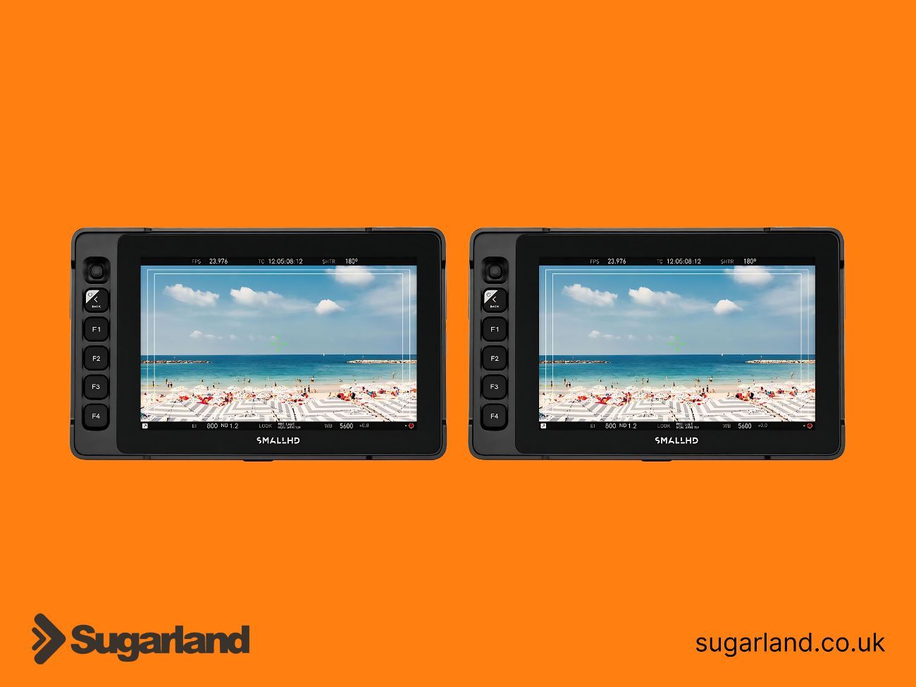 2 x smallhd ultra 7 touchscreen on-camera 7" monitors