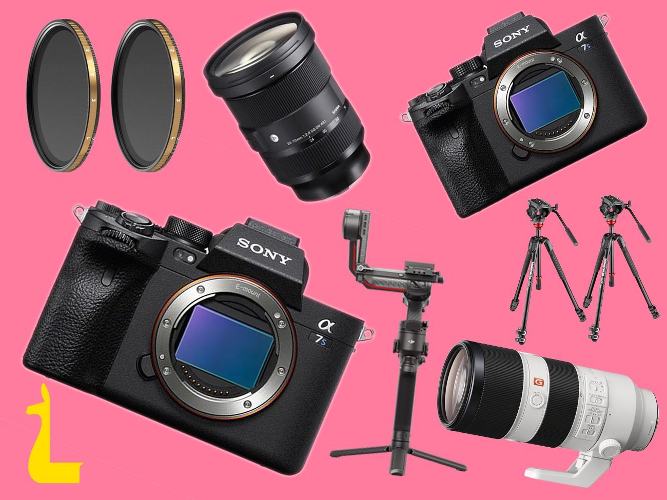 Big 2 x sony a7siii, dji rs3 and lenses bundle