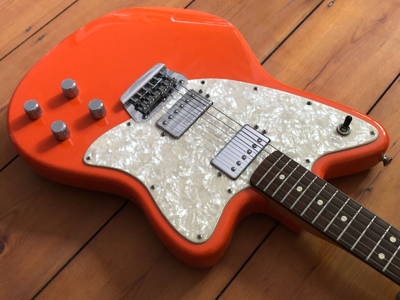 2002 fender toronado, orange, humbucker headrush