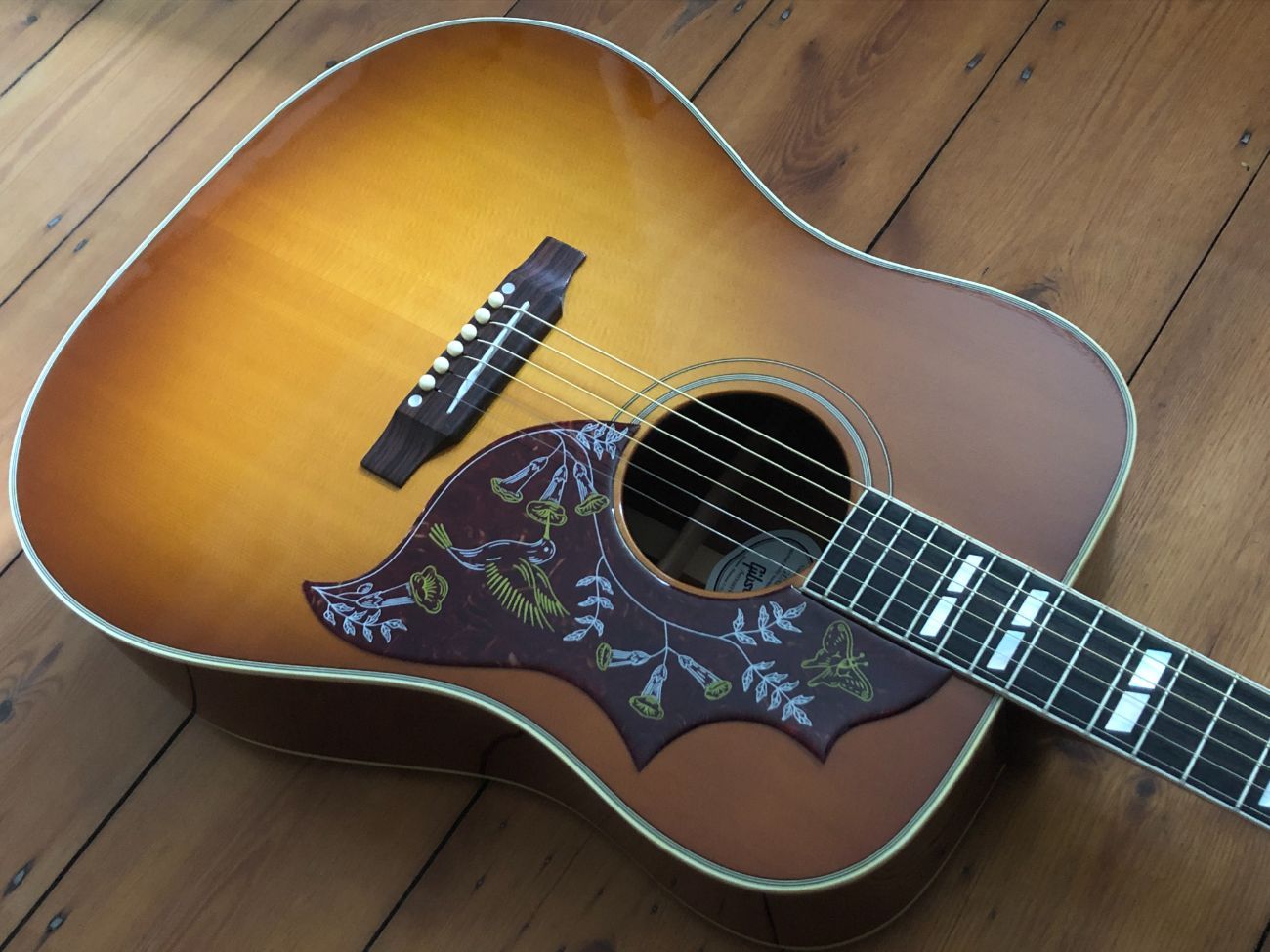 2006 gibson hummingbird, with l r baggs pick-up