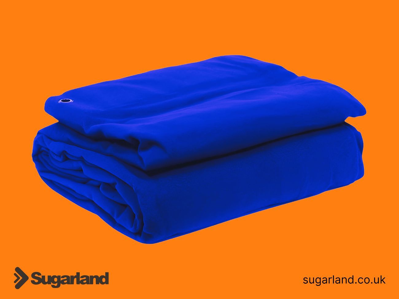 20ft x 20ft chroma key blue drape