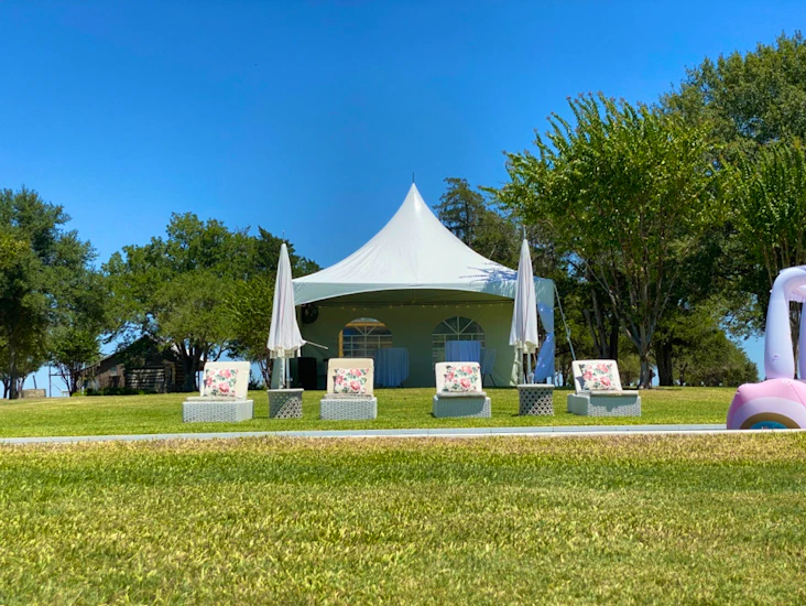 20x20 high peak commercial event tent