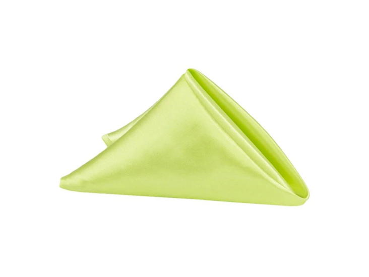 20"x20" mint satin napkin
