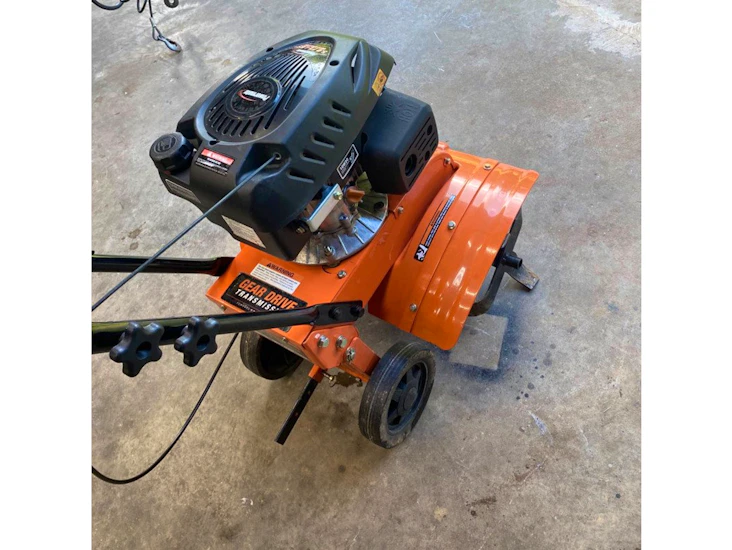 21" front tine tiller