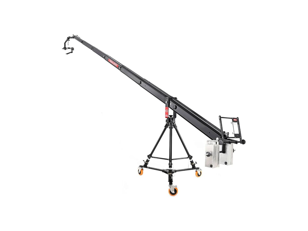 22ft octagonal telescopic jib arm crane 