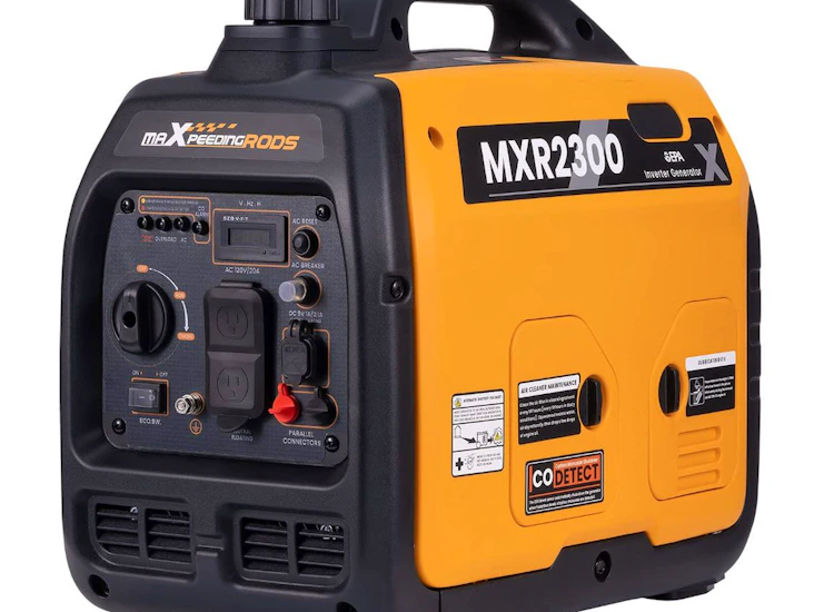 2300w portable inverter generator light weight gas powered