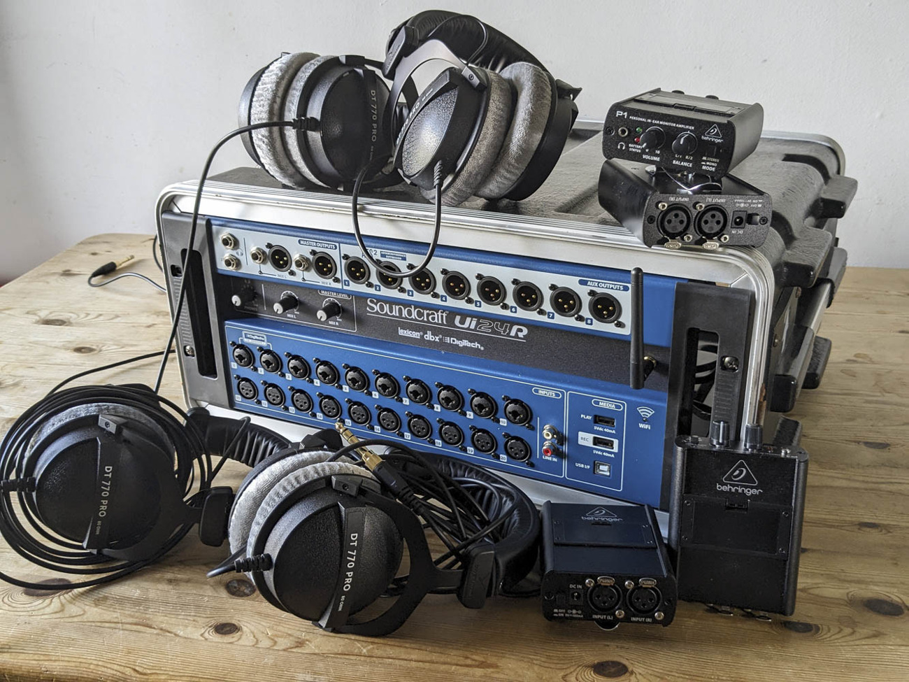24 channel quiet rehearsal rig