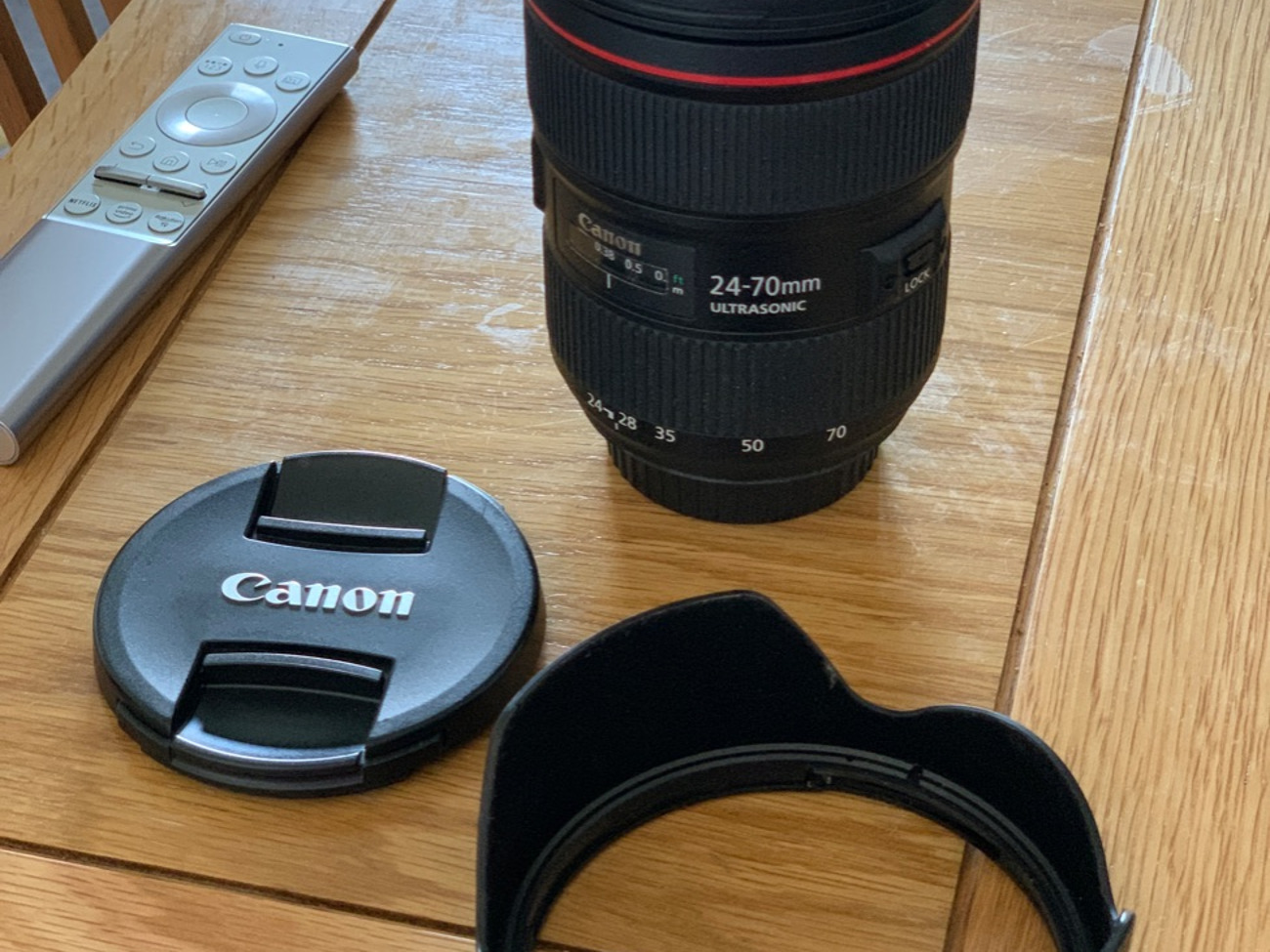 24mm - 70mm cannon lii with hoya filter