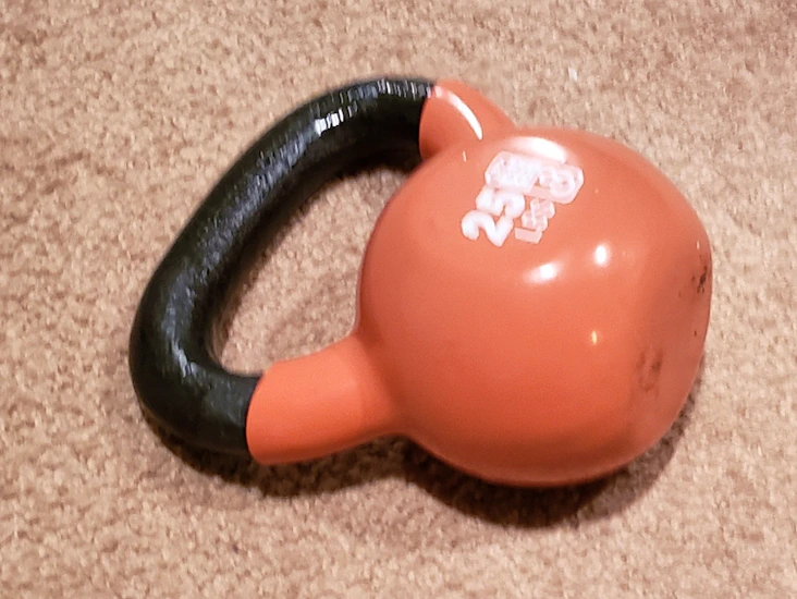 25 lb. kettle bell weight