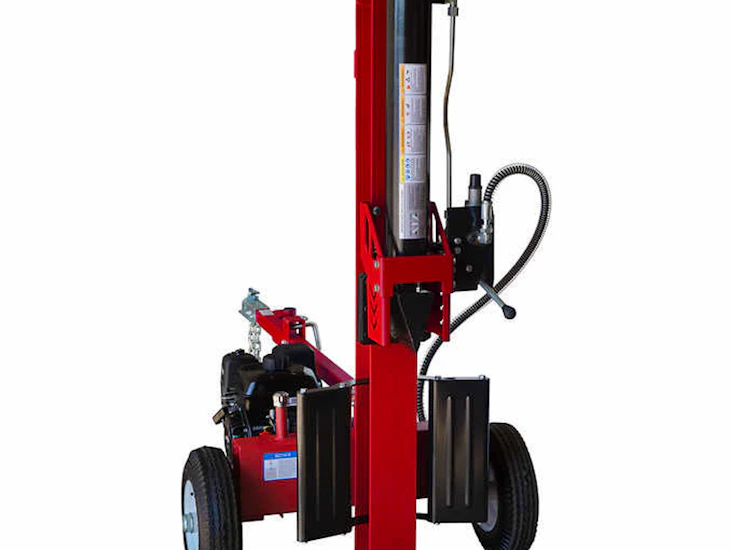 27-ton horizontal and vertical gas log splitter