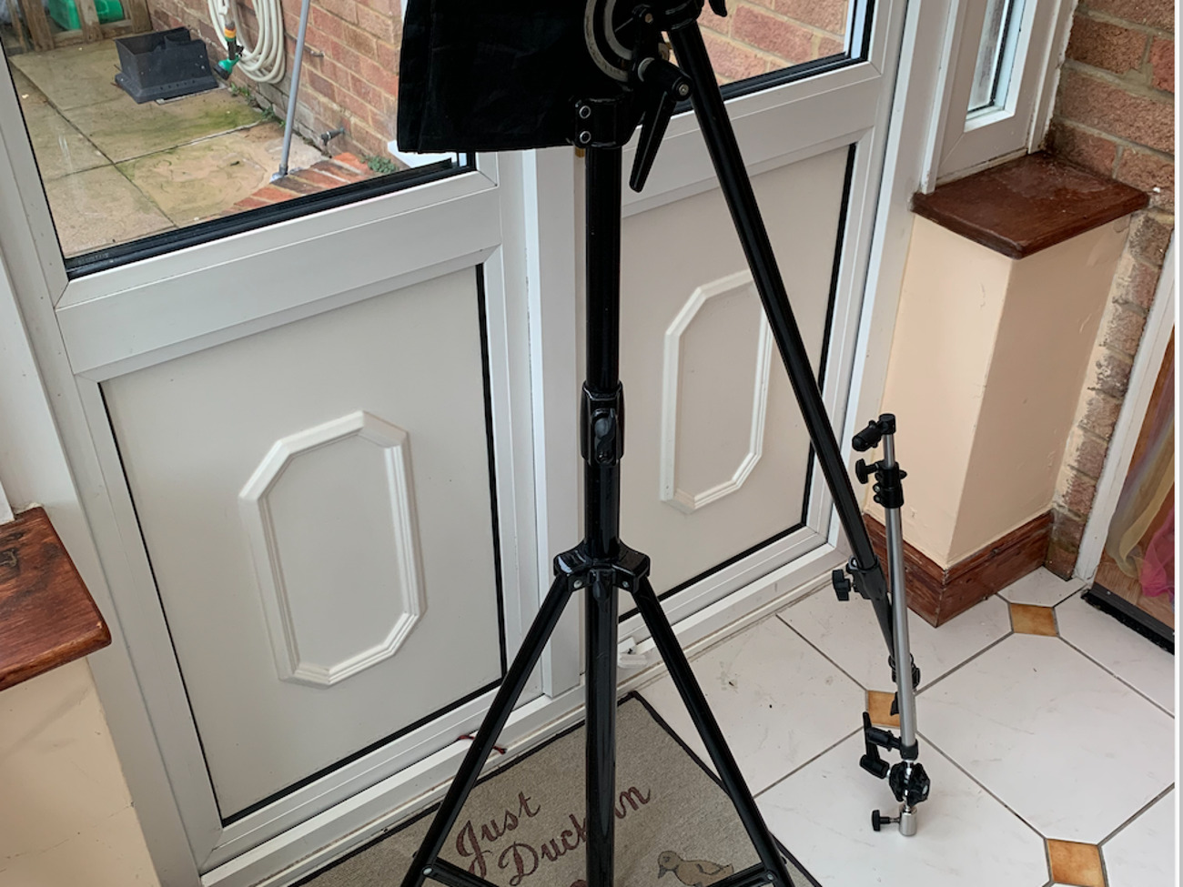 2-in-1 compact heavy duty reclined combi boom stand