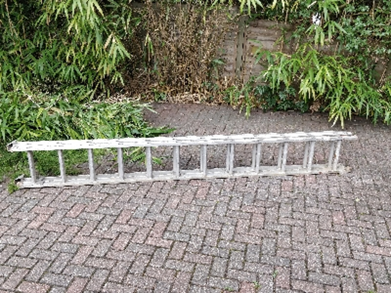 2x 12 rung extension ladder