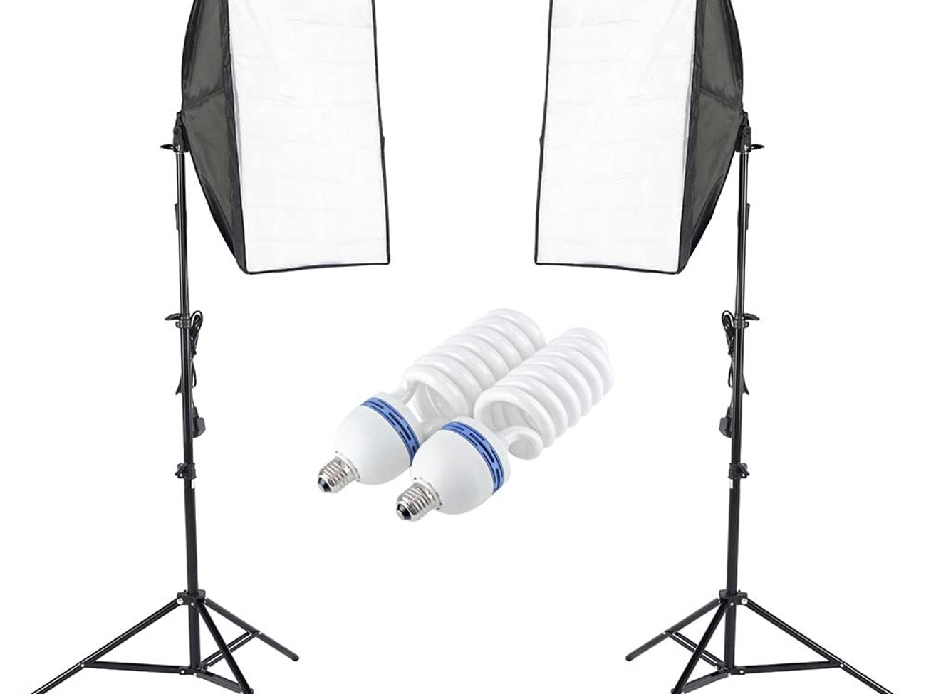 2x 125w softbox lights (continuous) | 5500k + stands