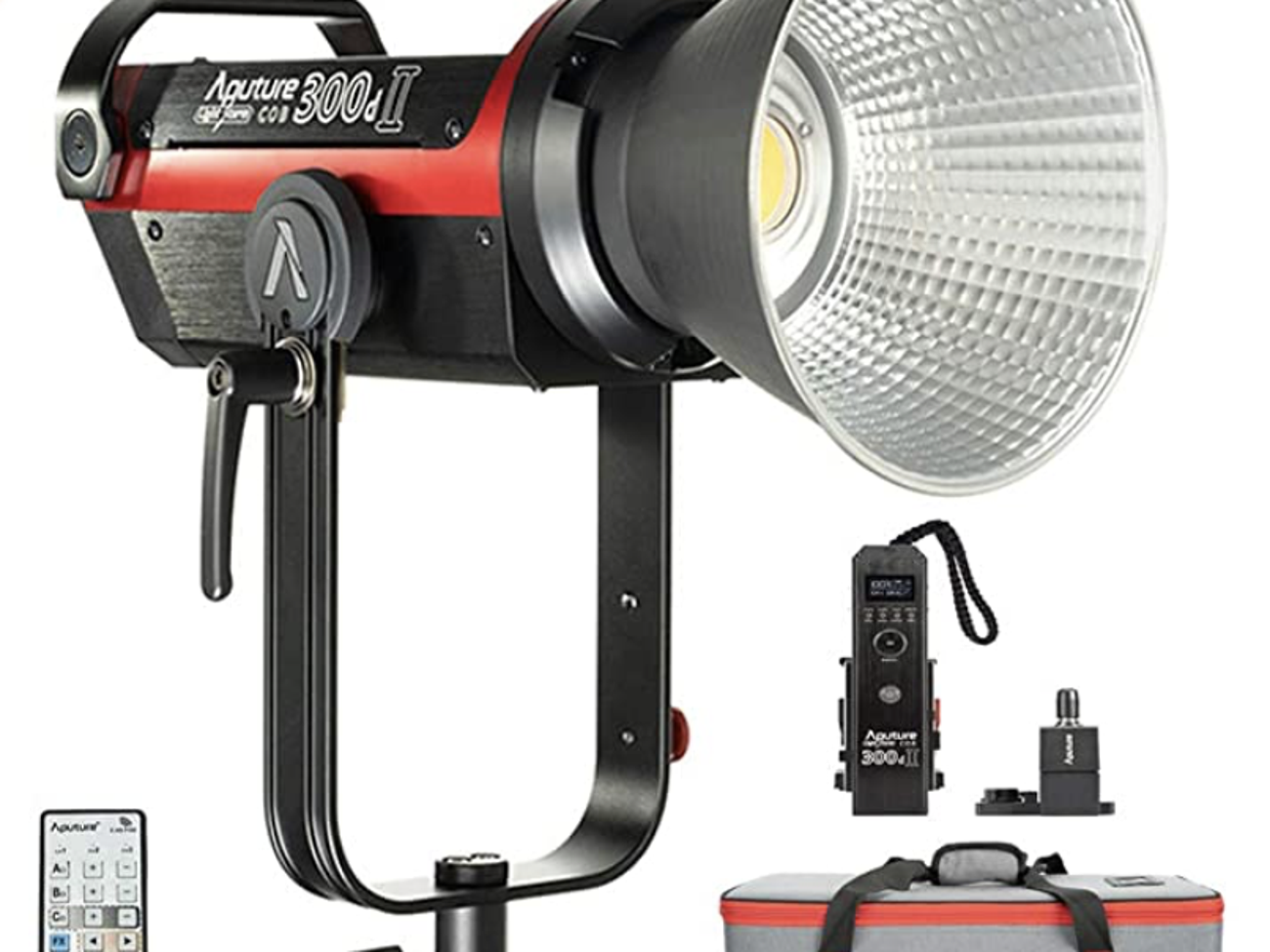 2x aputure 300d mkii w/big dome mkii 