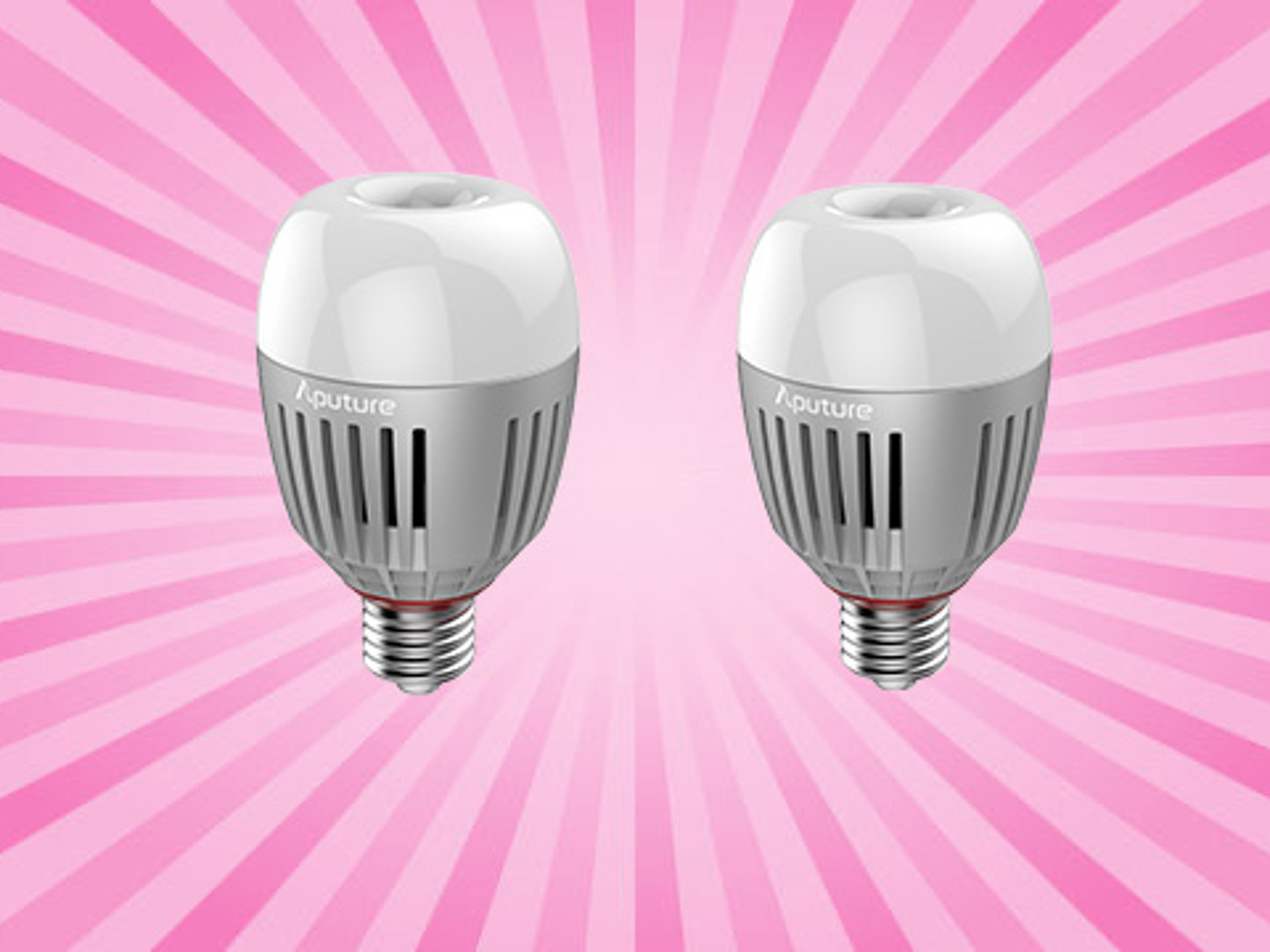 2x aputure b7c rgb led bulb (like nyx)