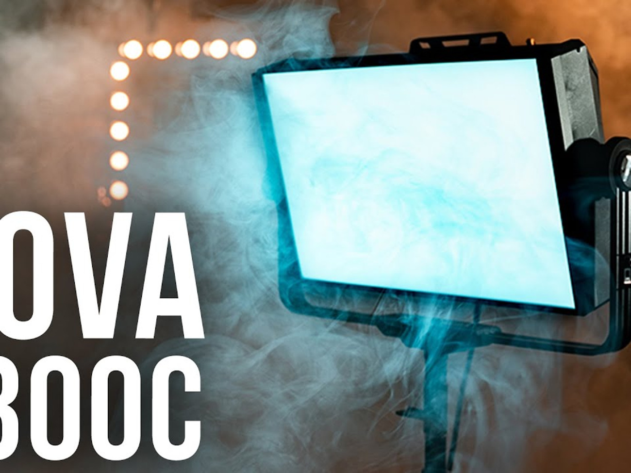 2x aputure nova p300c light - arri skypanel killer