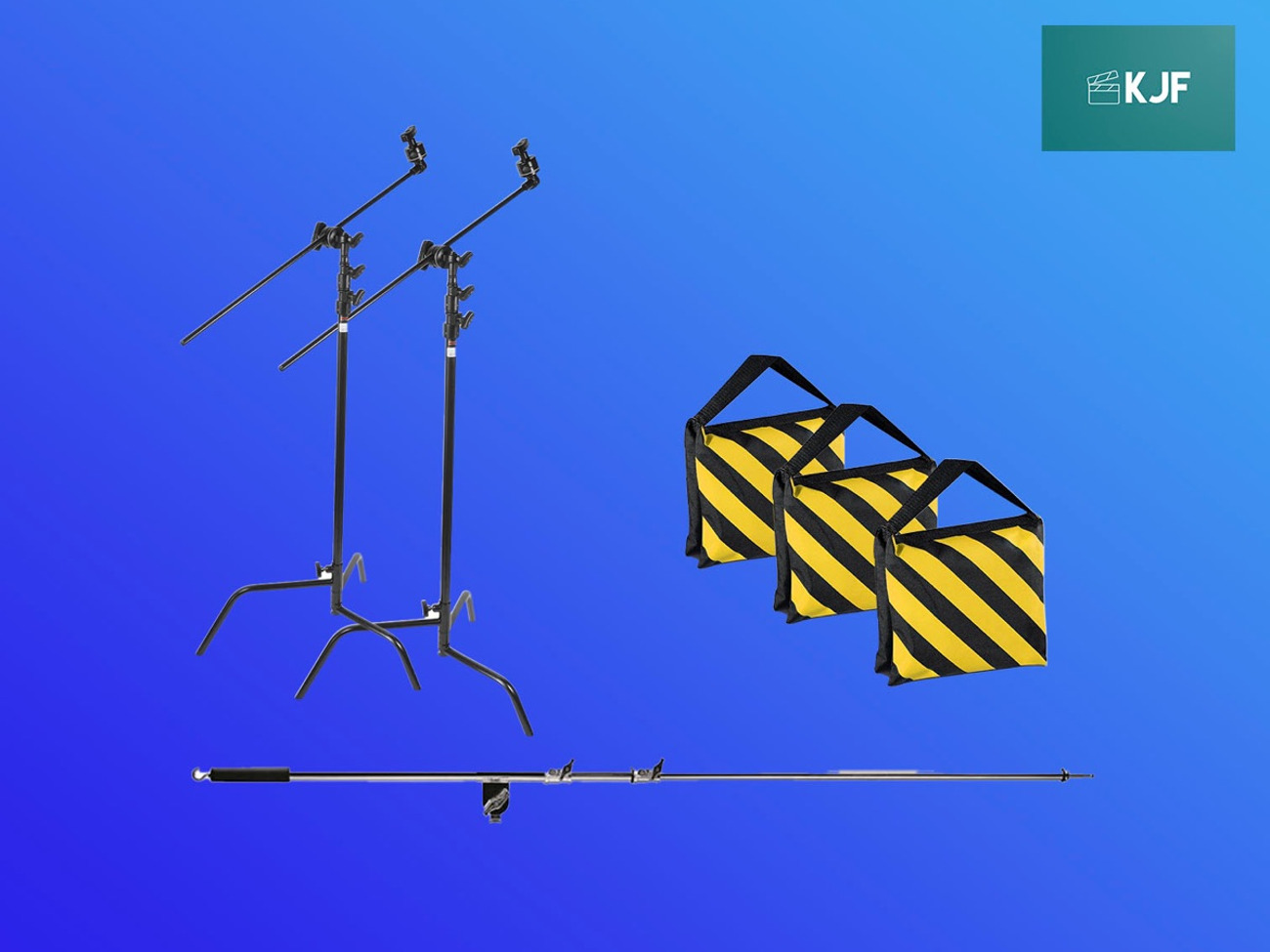 2x c stands and junior boom kit
