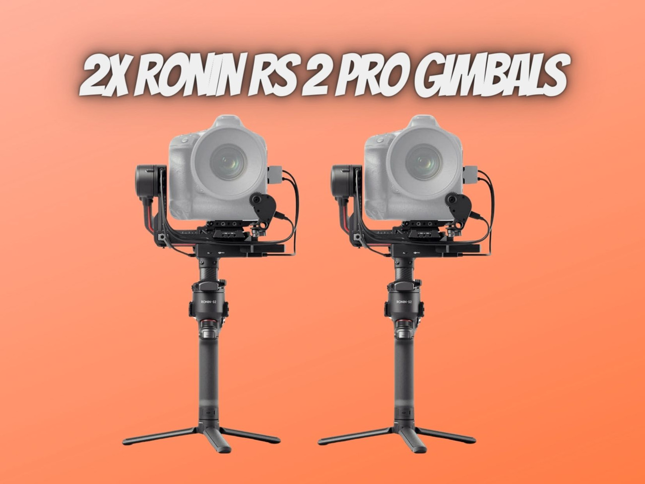 2x dji ronin rs 2 pro combo - dji ronin rs2