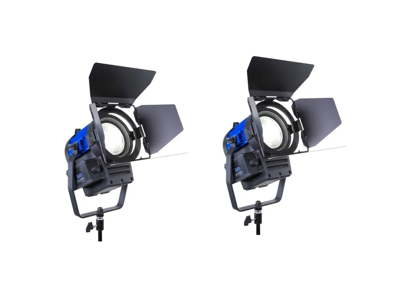 2x dracast fresnel led 500w daylight light