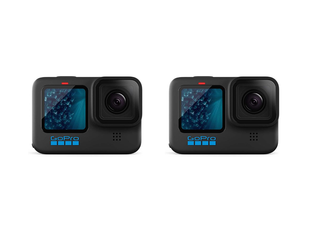 2x gopro hero11 black and accessories