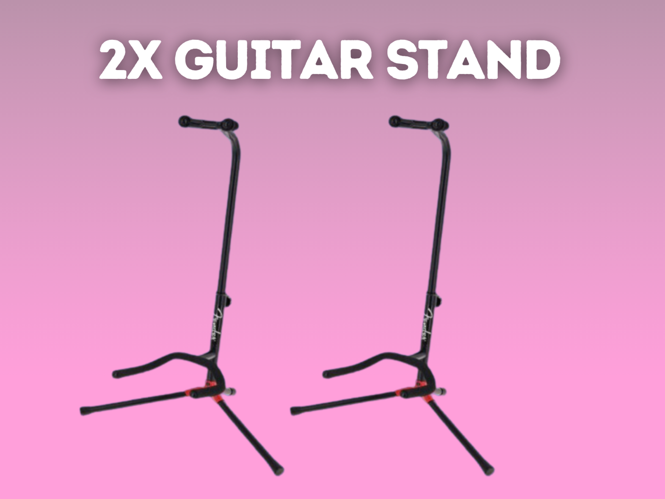 2x guitar stands