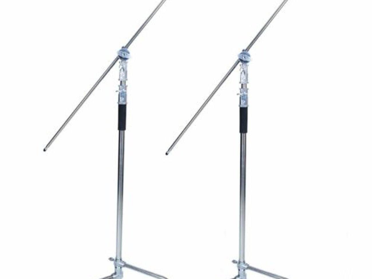 2x heavy duty professional c-stand stainless steel 