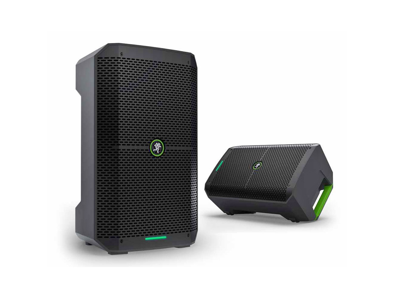 2x mackie thump go portable battery powered speaker