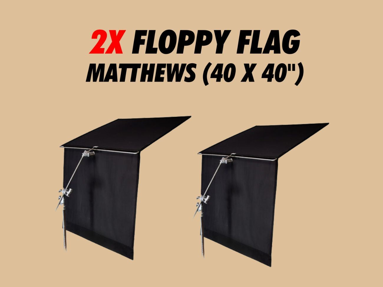 2x matthews floppy flag (40 x 40")
