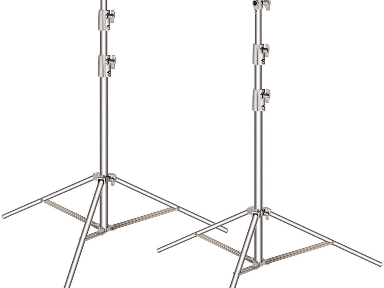 2x neewer light stands