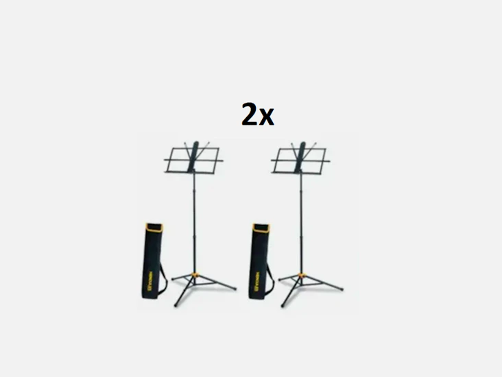 2x note stands, music stand, hercules bs118bb