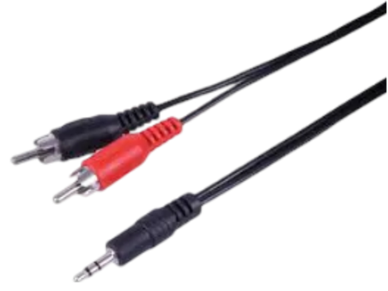 2x phono - 3.5mm stereo 1m