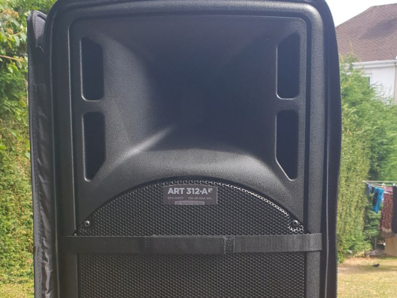 Pa system:incl. x2 subwoofers