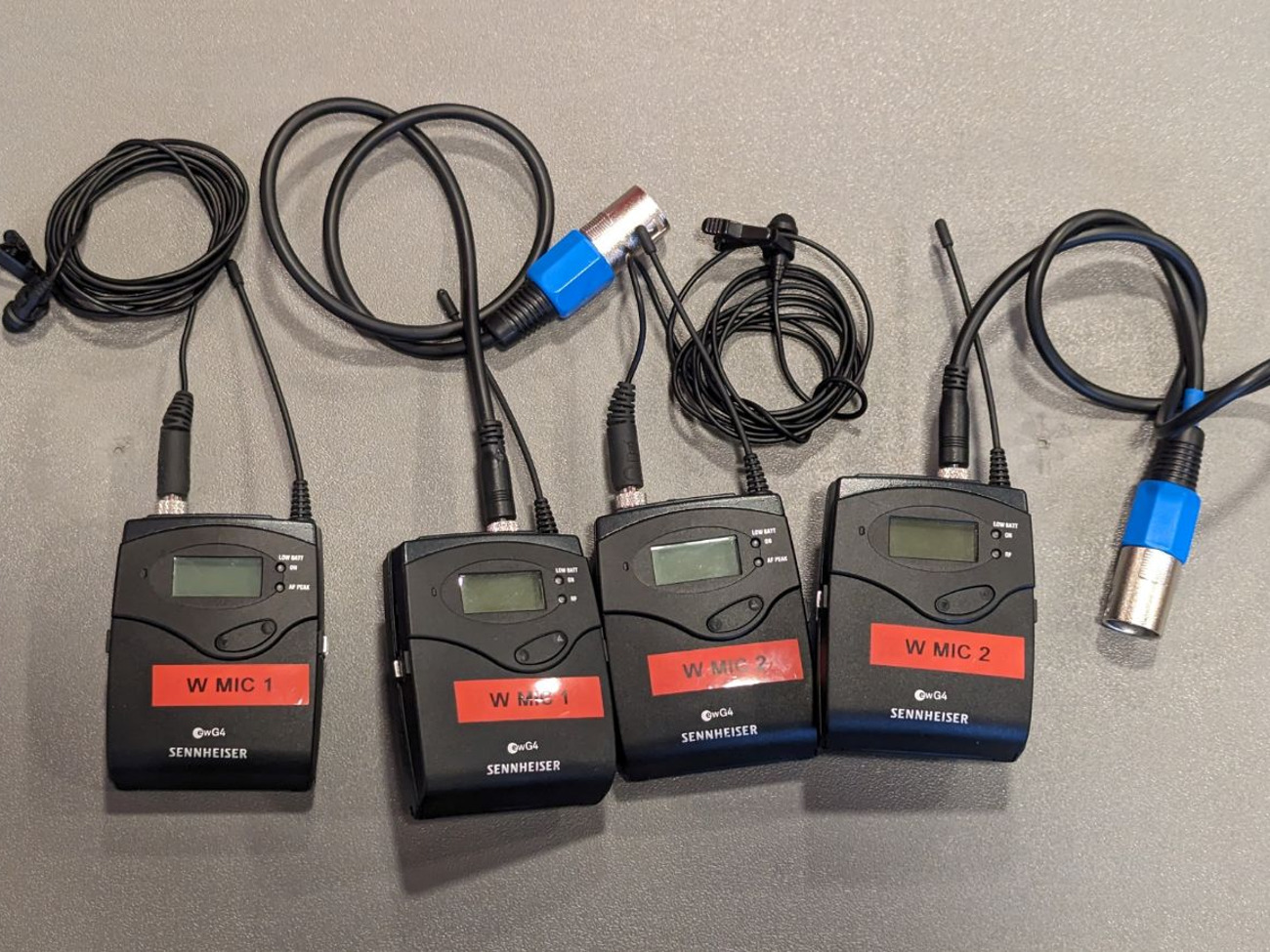 2x sennheiser ew 112p g4 transmitters and receivers