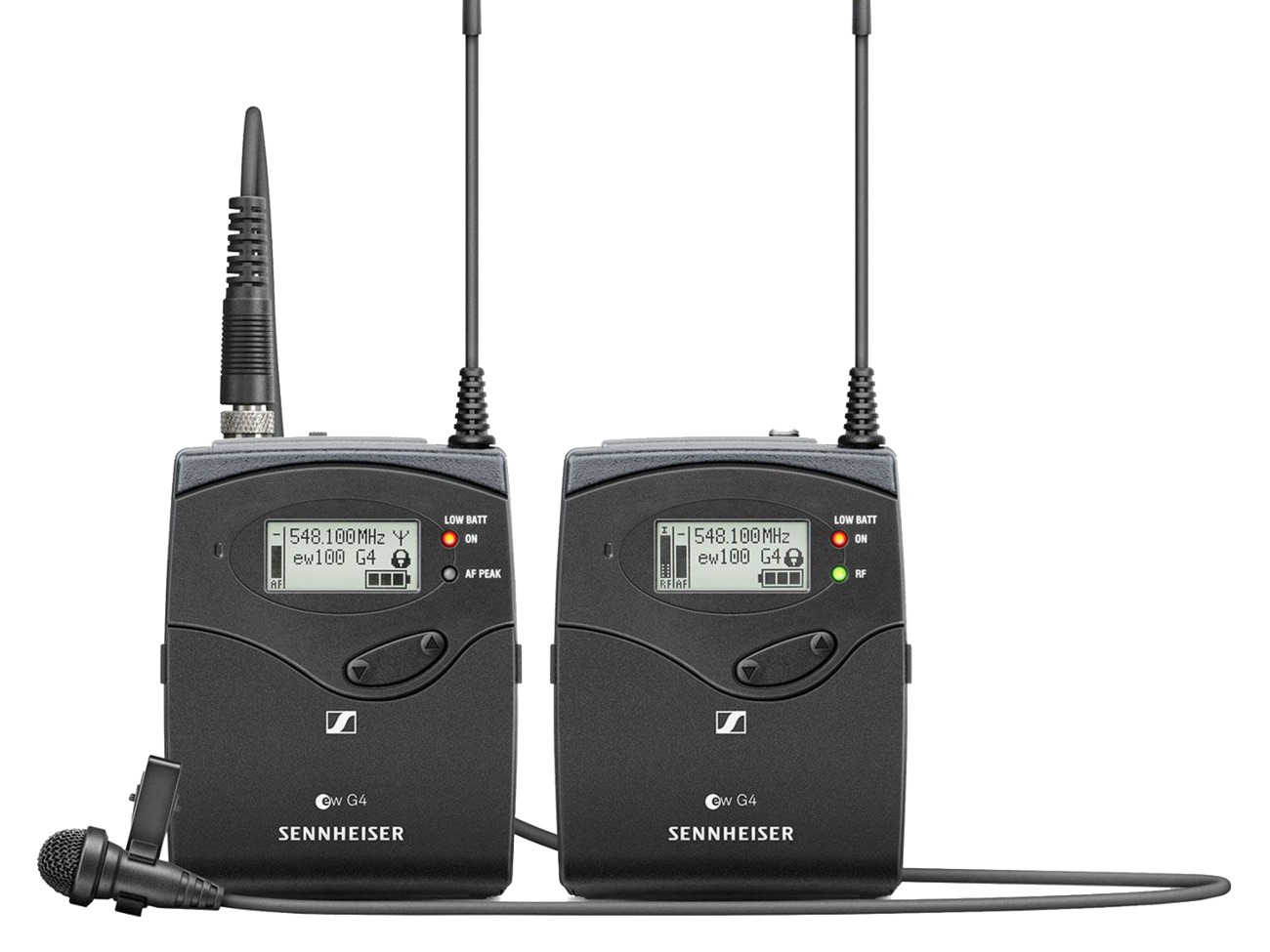 2x sets of sennheiser g4 wireless lapel mic