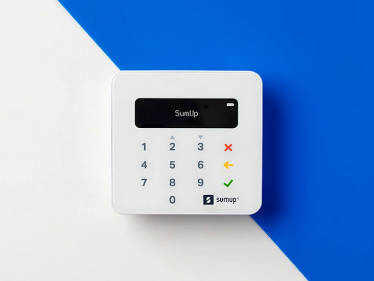 2x sumup air contactless & chip card reader (lowest fees)