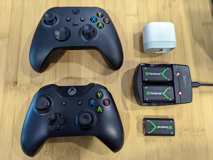 2x xbox one/x/s controllers