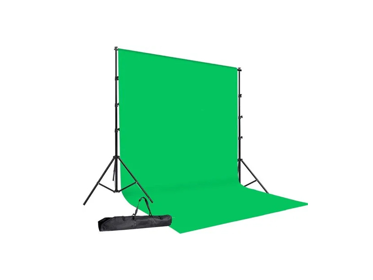 2x3m chroma green screen / kit / light