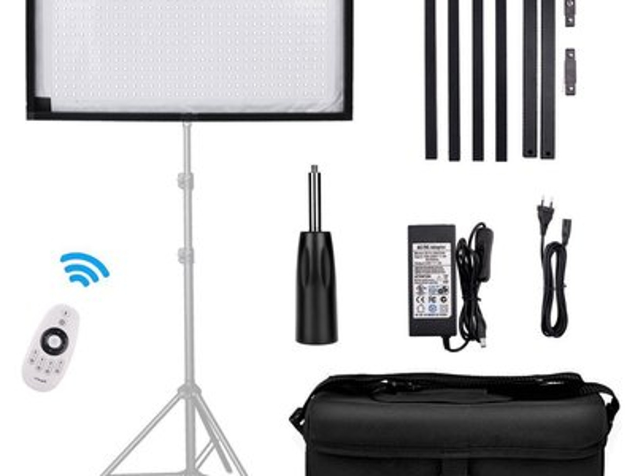 3 led bi-color flex, light mat, lighting kit 
