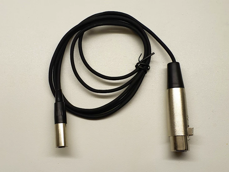 3 pin xlr to mini xlr adaptor cable