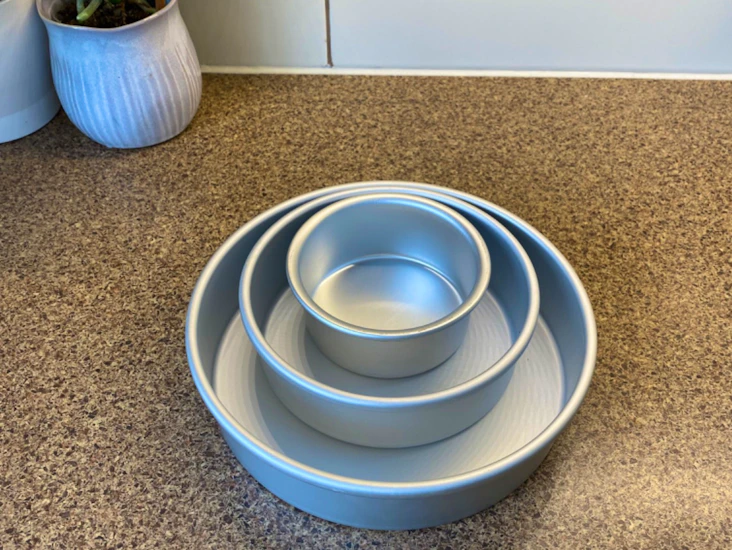3 tier cake pan set